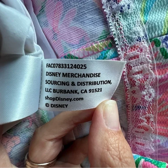 Disney x Lilly Pulitzer Minnie Daisy Dreamin Girls Dress Size 10 NWT - Picture 13 of 16